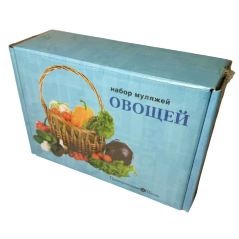 Набор муляжей овощей, 8 шт