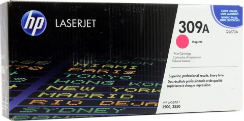 Картридж HP <Q2673A> для  Color LJ 3500/3550 (4000 стр) пурпурный 